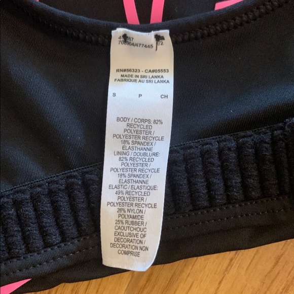 Nike Sports Bra black and pink - Picture 5 of 5